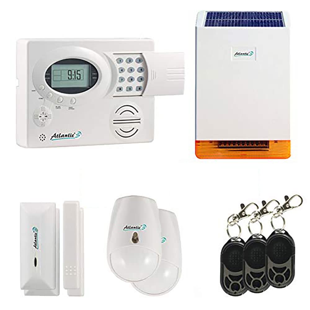 Alarme maison sans fil Atlantic'S ST III KIT 2 MD-326R : sécurité anti-intrusion et cambriolage