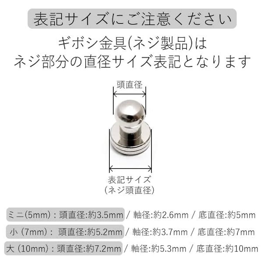 Amazon.co.jp: ギボシ(ネジ式) ミニ(5mm) シルバー(ニッケル) 10