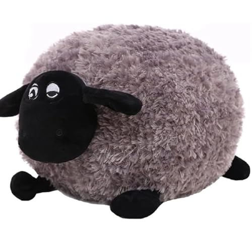 LumingLightヒツジ ぬいぐるみ 羊 リアル 抱き枕 本物そっくり 大きい 肌触り良い 子供の日 やわらか 可愛い 萌え 誕生日 記念日 添い寝 クリスマス プレゼント 気持ちいい クッション 50cm ふわふわ 多機能 癒し系 寝かしつけ ホワイ