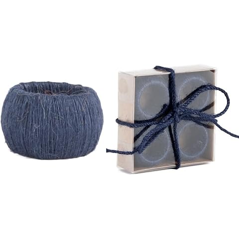 KPAVIR Jute Napkin Rings Set of 8 Cover