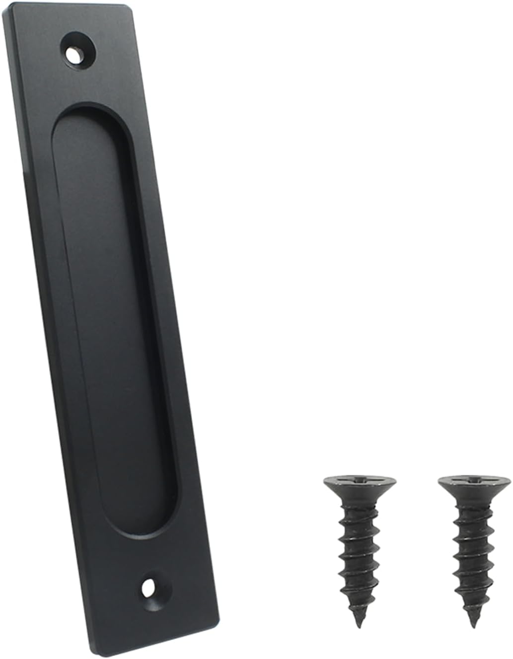 Kyuionty 7 Inch Flush Pull, Rectangular Finger Flush Pulls Recessed