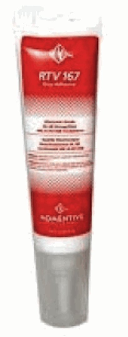 MomentiveRTV167 Electronic-Grade High Strength Silicone Adhesive Sealant, 10.1 oz Caulker Cartridge, Gray