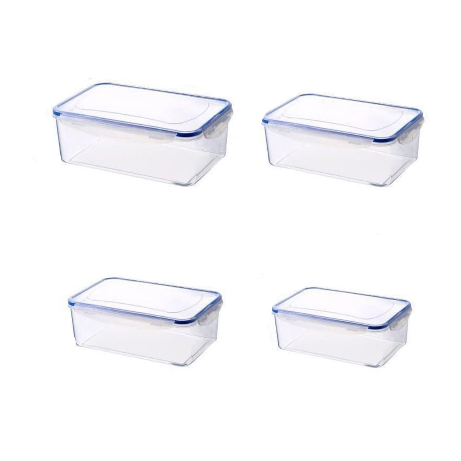 Food Containers Stackable Sealed Rectangular Refrigerator Storage Box