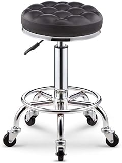 WBBJBD Taburete De Bar, Silla De Elevación Rotatoria Casera Silla De Belleza Silla De Bar Taburete Redondo Taburete De Belleza (Color : A)
