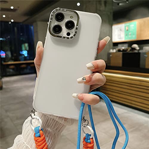 Coque antichoc iPhone 14 avec cordon amovible pour garder les mains libres