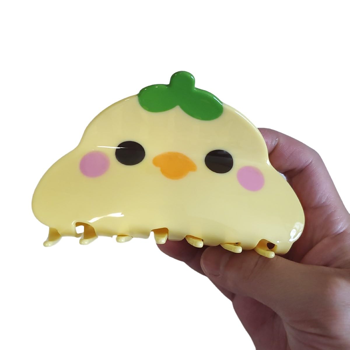 Yellow Chick Hair Clip,Acetate Hair Claw,Small Hair Clips for Women - Image 6