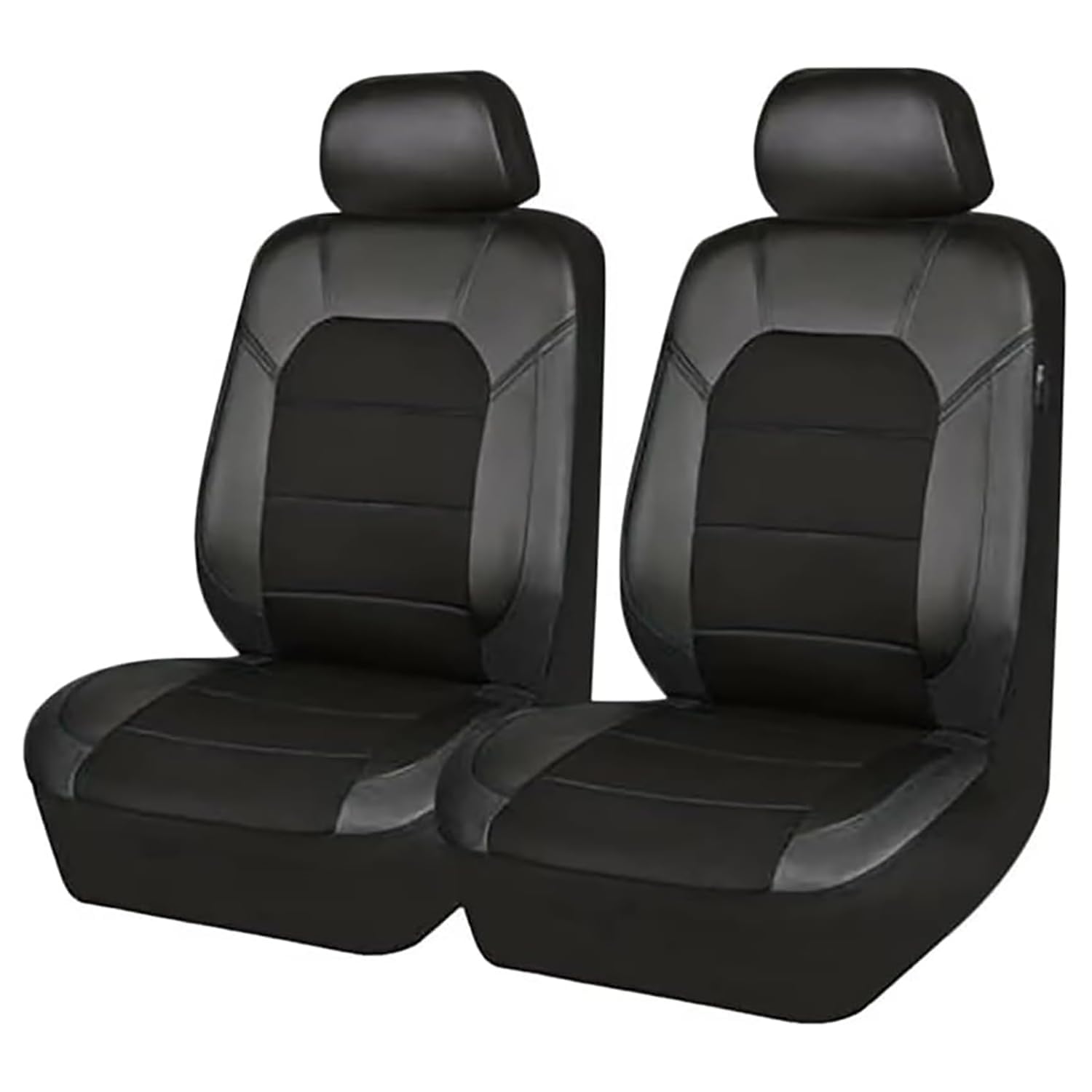 ENHOHTFHF Car Seat Covers for BMW X1 U11 / X1 F48 2016-2024 Comfortable Breathable Front Seat Protectors Airbag Compatible anti-slip Full Set Interior Accessories,A