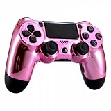 Chrome Pink Playstation 4 PS4 Dual Shock 4 Wireless Custom Controller