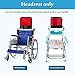 Wheelchair Neck Support Head Positioning Pillow Headrest for Wheelchair Post Surgery Neck Stabilizer Head Positioner Medical Foam Wedge Keep Head Straight Wheelchair Accessories for Seniors Adults