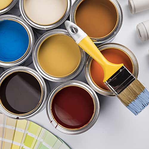 Empty Quart Paint Cans With Lids (2 Pack); Unlined Metal Paint Cans Value Pack #TOP1