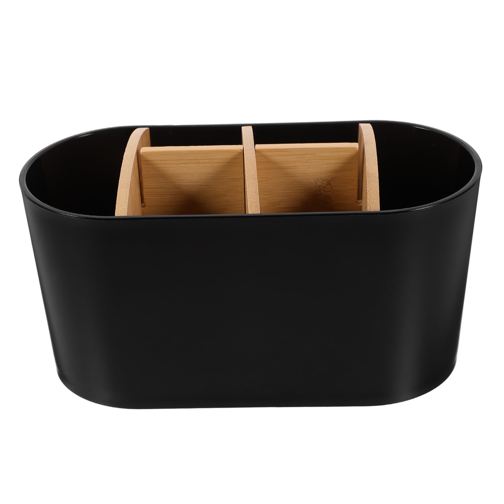 Alipis 4 Pz Portaspazzolino in Bambù Portaspazzolini Per Uso Domestico Porta Spazzolini Da Denti Portaspazzolini Da Bagno Portaspazzolino Da Toilette Porta Bagno Black Pp
