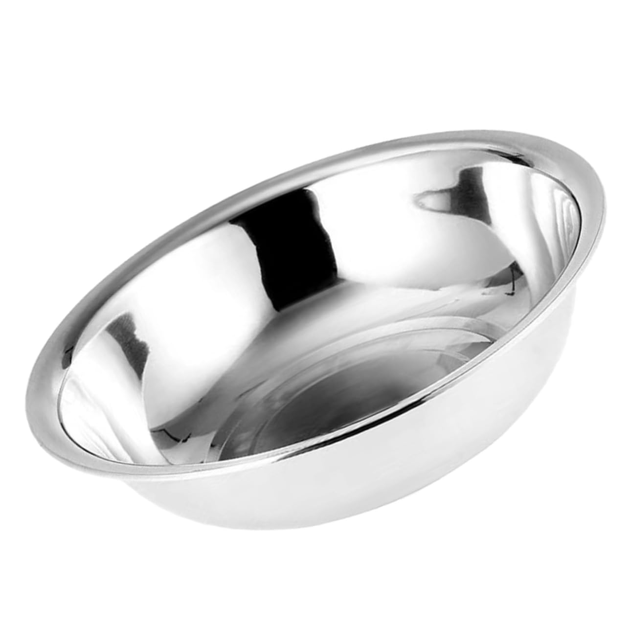 Lavabo de acero inoxidable grueso STOBOK colador duradero para cocina