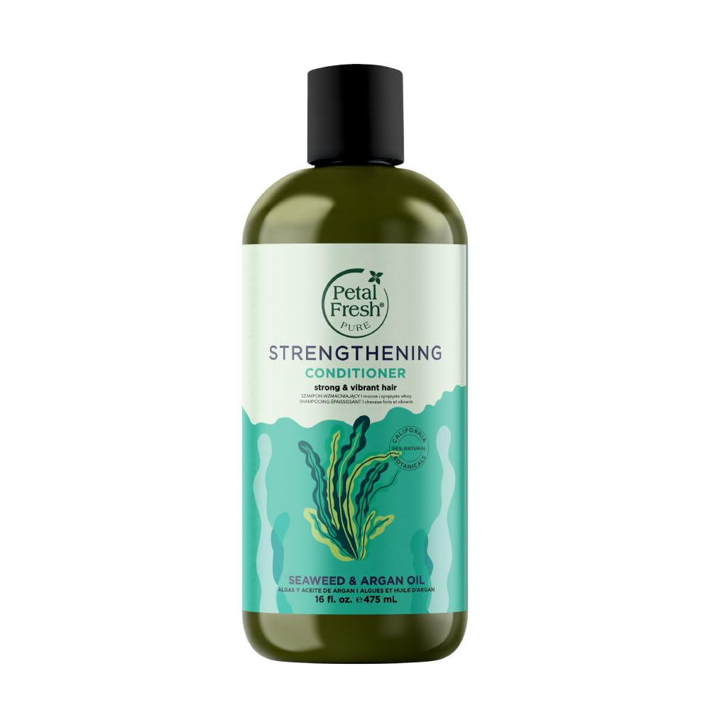 Petal Fresh Pure Strengthening Seaweed & Argan Oil Conditioner, 16 Ounce
