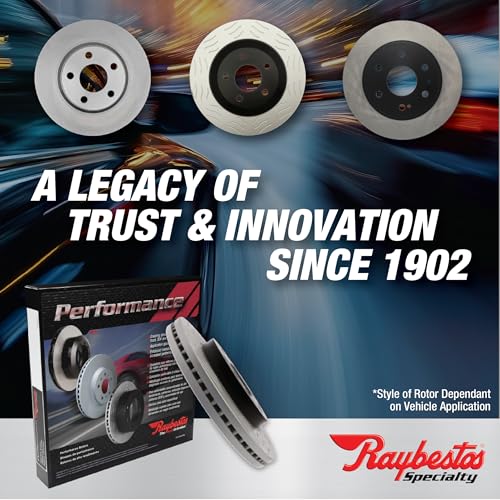Image of Raybestos Specialty Street Performance Automotive Replacement Rear Brake Rotor for Select 2018-2023 Honda Accord, 2016-2022 Honda HR-V (982003)