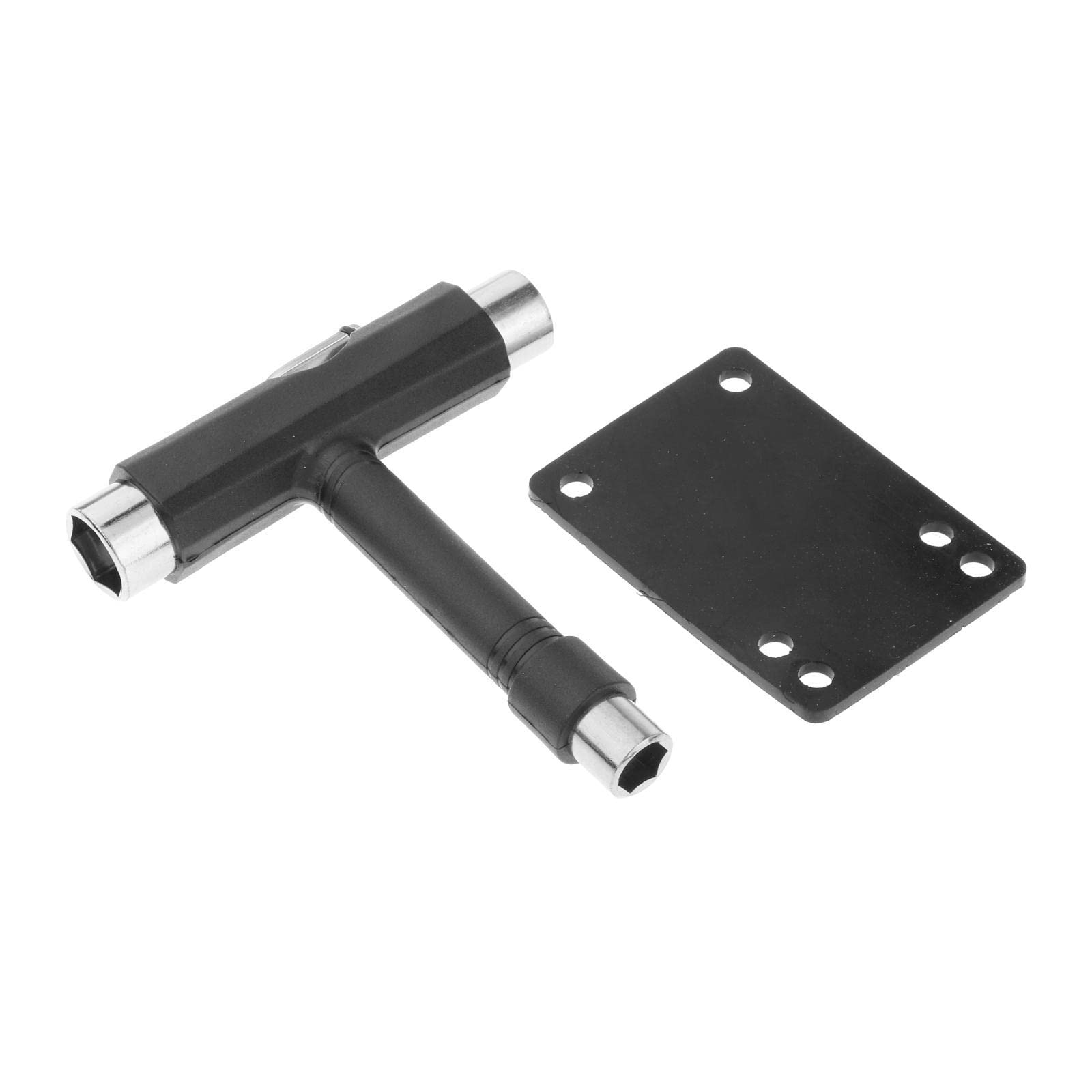 1 Ensemble Skateboard Trucks Accessoires Roues Roulements Outils Alliage Polyvalence Réglable pour Skateurs Amateur et Professionnel