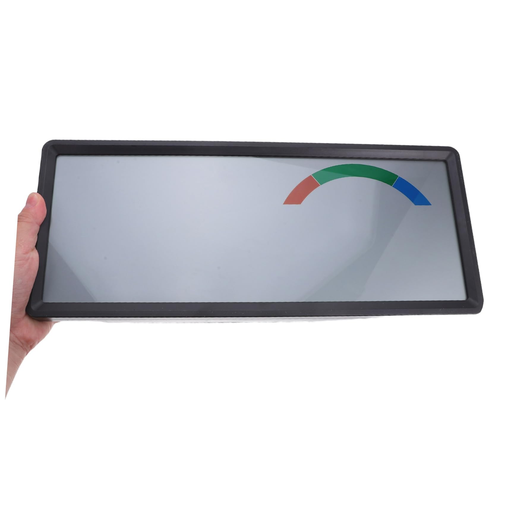 DOITOOL Reloj Digital de Pared Grande LCD con Alarma Termohigrómetro Integrado de Temperatura y Humedad Pantalla Múltiple para Escritorio y Pared Multifuncional para Hogar y Oficina