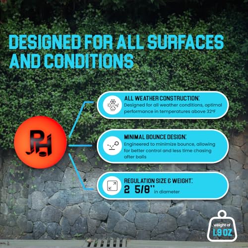 image for Premier Sports - 12-Pack All-Weather Street Hockey Balls – Durable, 