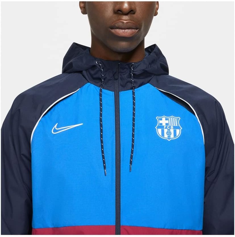 Nike 2021-2022 Barcelona AWF Lightweight Jacket (Soar)