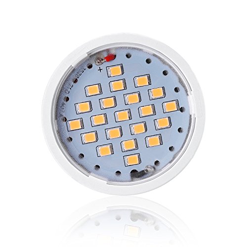 Liqoo® 10 x GU10 LED Lampadina 2W 2700K - 3000K