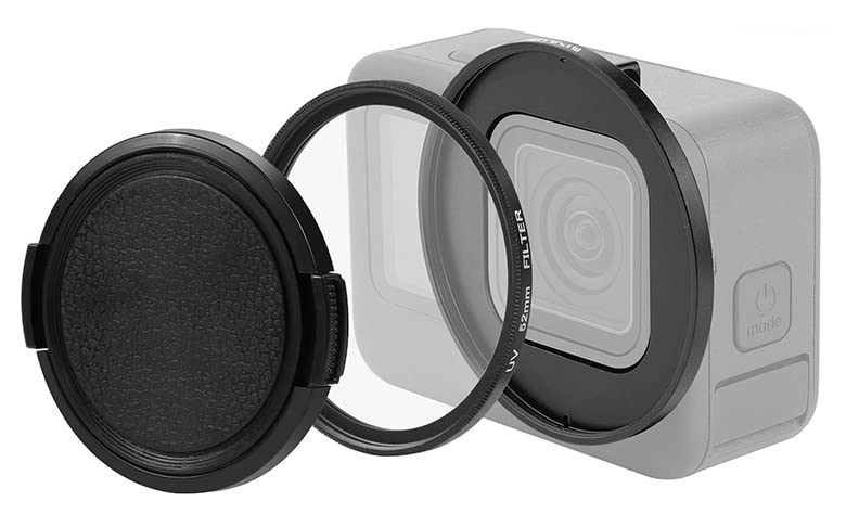 Amazon | Kiowon GoPro HERO 12 HERO 11 HERO 10 HERO 9 対応 52mm 