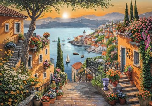Clementoni - Rompecabezas 31729 de 1500 piezas para adultos y adolescentes, colección tema escalera, póster incluido, caja compacta, hecho en Italia, 84.5 x 59.4 cm miniatura 2