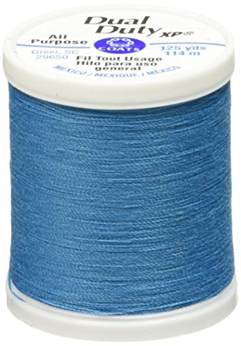 Hilo Coats Dual Duty XP 125yd Azul Rocket miniatura 1