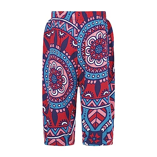 Little Girls Toddler Loose Pants Boys Kids Boho Harem Pants Bohemian Baggy Trousers for Dance Workout Sports2