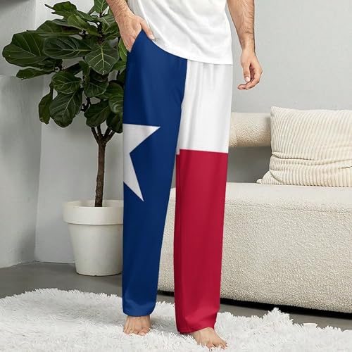 Men Women's Comfy Casual Pajama Qatar Flag Print Drawstring Lounge Pants Wide Leg4