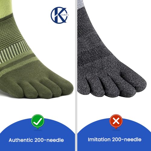 Image of COOLMAX Running Toe Socks, Cushioned, Athletic Ankle, Men Women