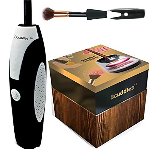 Electric Makeup Brush Cleaner Spinner and Dryer, UPGRADED 2018 DESIGN, 360 Spinning Rotation, 3 Powerful Speed Levels Anti-skid, Spinning Tool Machine