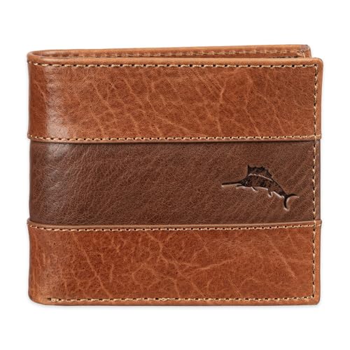 Image of Tommy Bahama Men's Two Tone Extra Capacity Slimfold Wallet