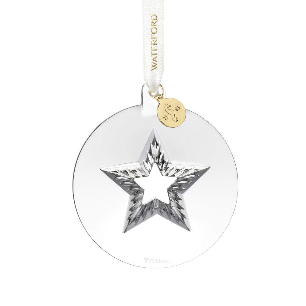 Waterford Star Glass Tree Ornament.