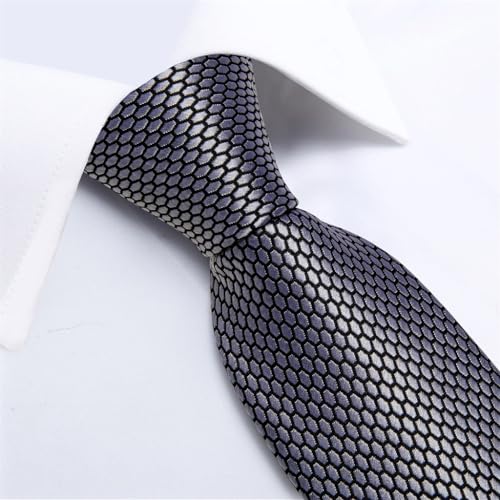 Corbata de Hombre a Cuadros de Seda y Poliéster miniatura 6