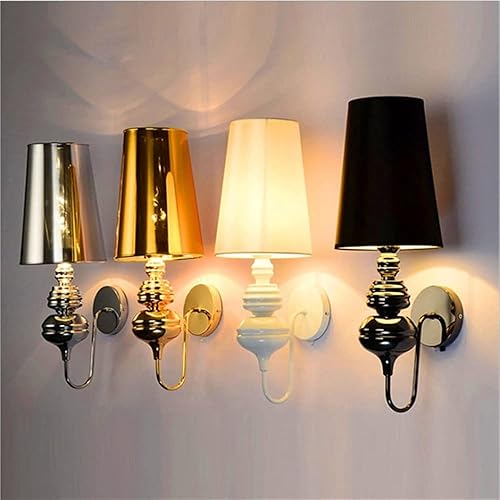 Miniatura 4 de Sconces Wall Light Creative Retro Bedroom Large Wall Mount Lamp, Indoor Metal Single Head Sconce for Bedside Living Room Bedside Hotel Lámpara de