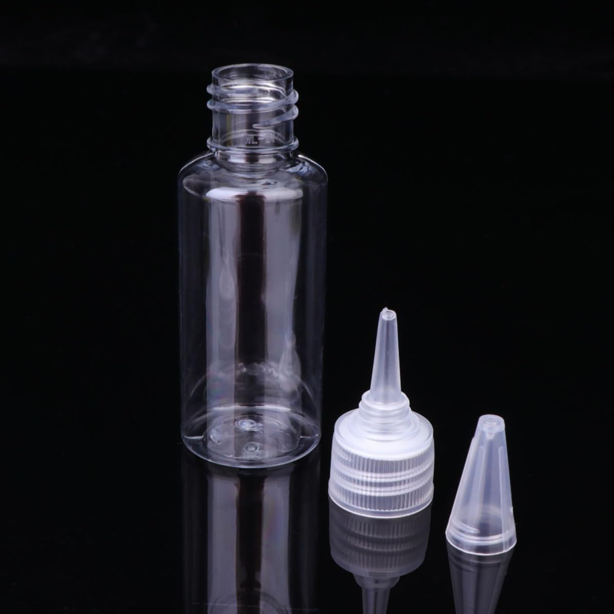 20pcs Squeeze Bottle Applicator 30ml 60ml PET and PP