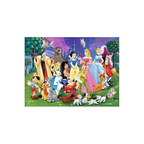 Puzzle 200 pièces : Les grands personnages Disney Ravensburger France - vue 6