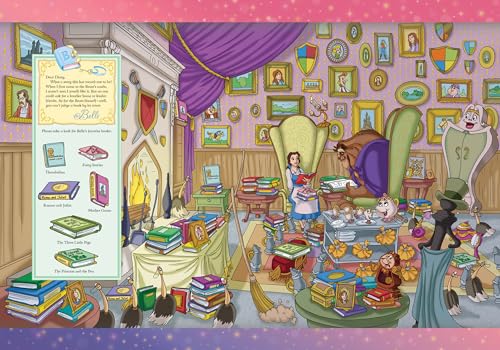 Disney Princess Ariel, Tiana, Belle, and More! - Find the Magic! Look and Find Activity Book - PI Kids - Image 4