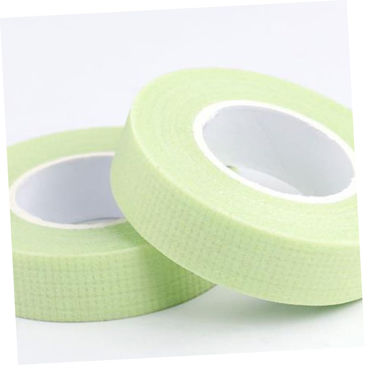 minkissy 2pcs Eyelash Extension Tape Green Breathable Hole Tape for Lash Extensions Eyelid Tape