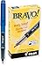 2 Dozen Total 24. Pilot Bravo Liquid Ink Marker Pens, Bold Point, Blue (11035)
