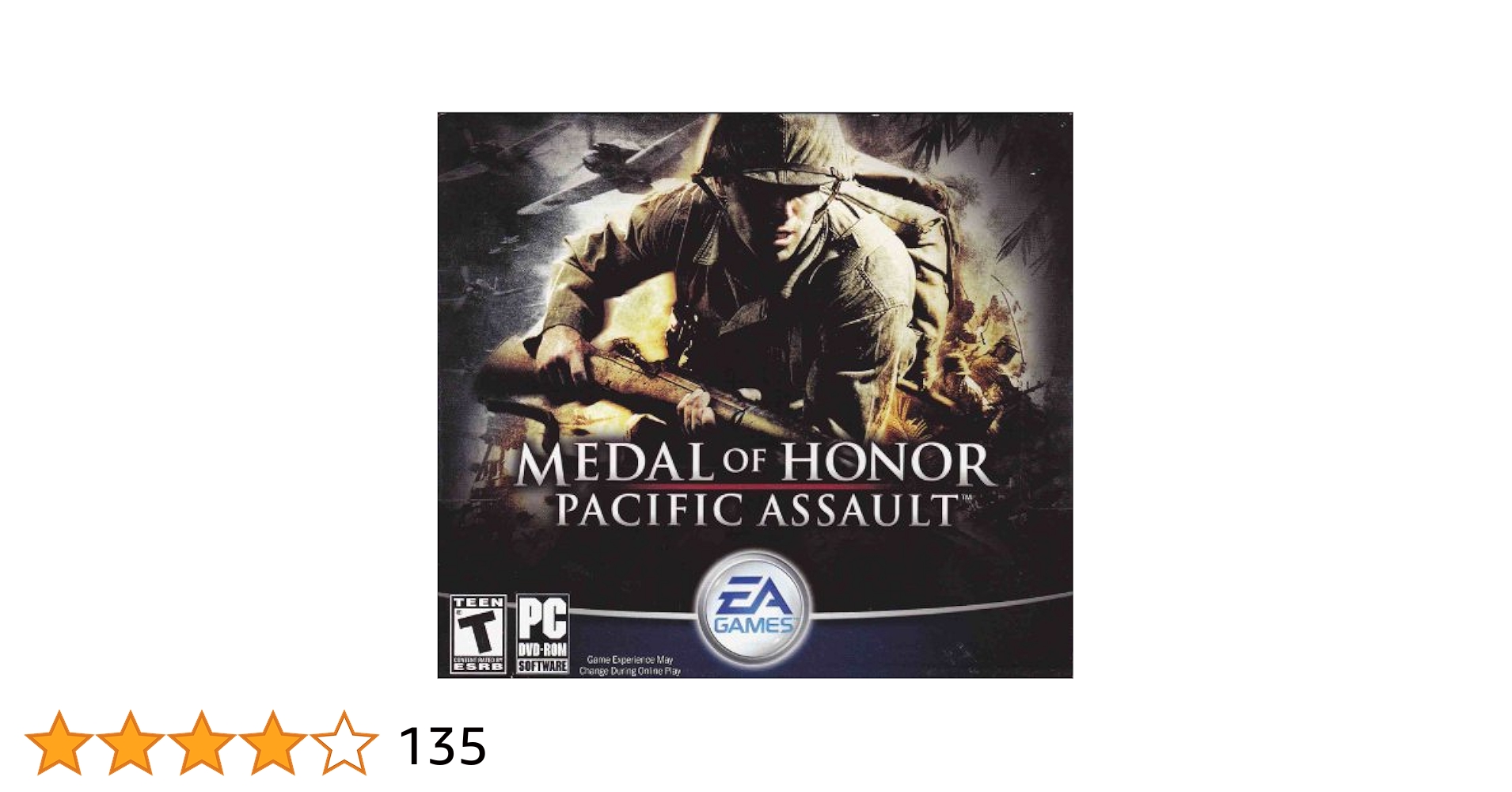 新品未開封　メダル オブ オナー パシフィック アサルト　PCゲーム 新品未開封メダル オブ オナー パシフィック アサルトPCゲーム