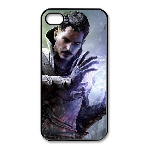 Run Forward iPhone 4,4S Phone Case Black Dragon