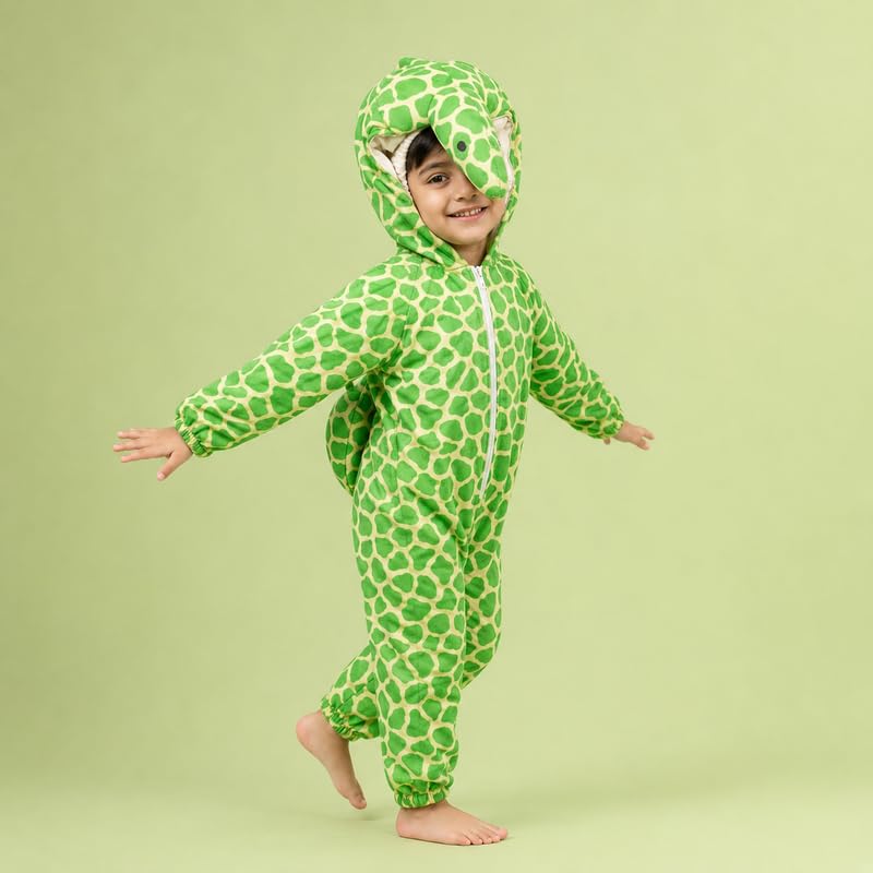 Image of Animal Costume for Kids | Plush Fancy Dress Costume for Boys & Girls |School Fancy Dress, Annual Day, Jungle Theme, Role Play, Halloween & Birthday Party