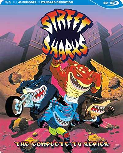 shark street fighter - Street Sharks The Complete Series