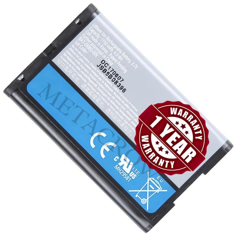 Image of Original CS2 C-S2 Battery Compatible with BlackBerry Curve 8300 | Curve 8310 | Curve 8320 | Curve 8330 | Curve 8520 | Curve 8530 | Curve 9300 - (1150mAh) - 1 Year Warranty CD6