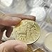 4 Pcs/Set Bitcoin Commemorative Collector Coin, Gold Plated Novelty Coins, Cryptocurrency Collectible Gift, Coin Thickness 3MM