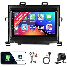 Car Radio Stereo for Toyota Alphard Vellfire ANH20 2008-2014, Android 13, 9" IPS Touch Screen Upgrade Dash Kit with CarPlay & Android Auto, GPS Navigation DSP SWC 5G WiFi Camera 8CORE 4+32GB