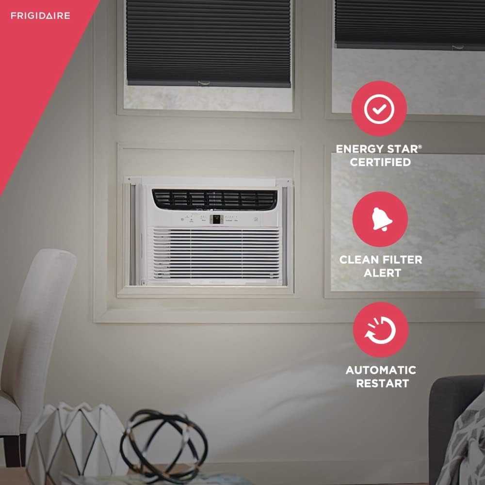 Frigidaire 12,000 BTU Connected Window-Mounted Room Air Conditioner