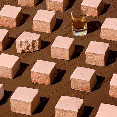 The Marshmallow Shop Bourbon Maple Marshmallows – Gourmet Fluffy Sweet Marshmallows, Rich Caramelized Flavor Candy Snack, Pack of 6, Dessert Topping & Treats