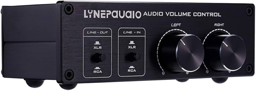 電子パッシブアッテネーター　50 kΩ　RCA、XLR　入力、出力が可能です！ 電子パッシブアッテネーター50 kΩRCA、XLR入力、出力が可能です！-超