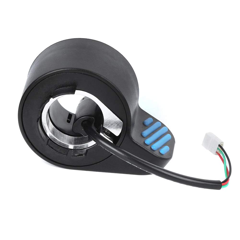 KIMISSUniversal Electric Scooter, Throttle Accessory for Throttle Electric Accelerator Lexgo ES1 ES2 ES3 ES4 Black